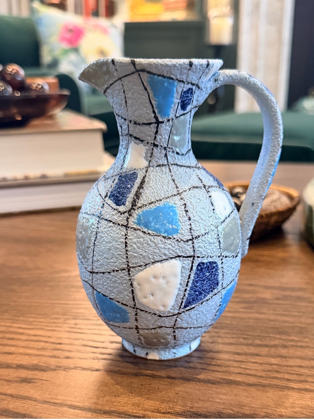 Vintage Fratelli Fanciullacci Italian Pottery Pitcher – Mid-Century